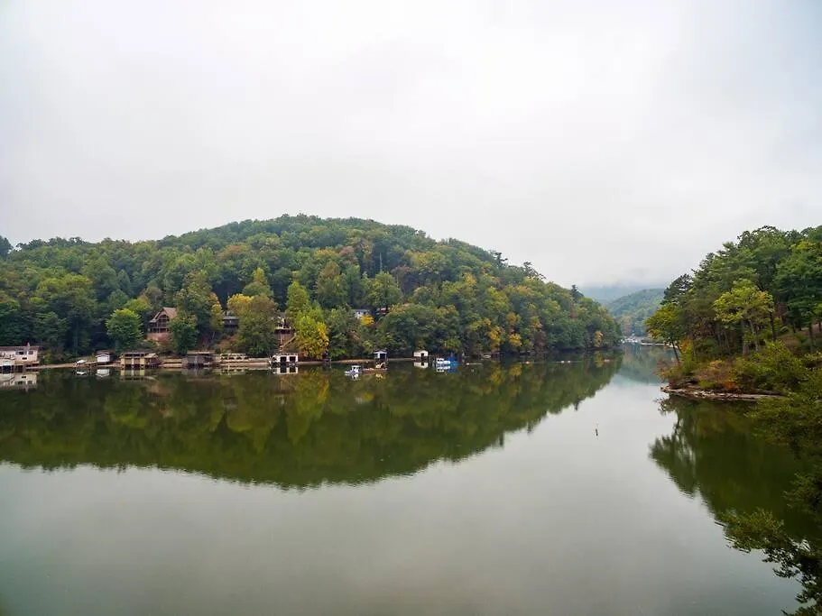 The Cove Retreat- Hot Tub/screened Porch/game Holiday home Lake Lure