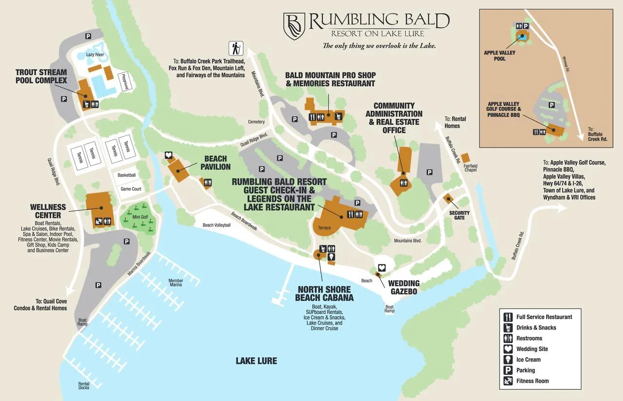 Rumbling Bald Resort Lake Lure